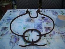 support chaudron 19 éme riveter pour crémaillére