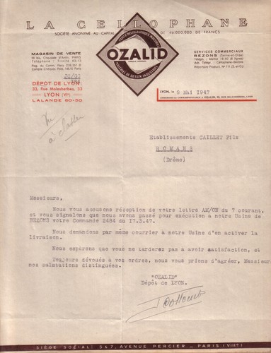 Lyon bezons lettre la - bezons,