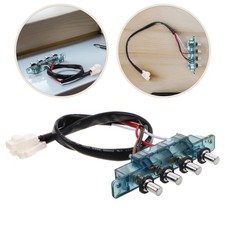  Interrupteur de clavier pour hotte de cuisine - Style piano - Interrupteur de