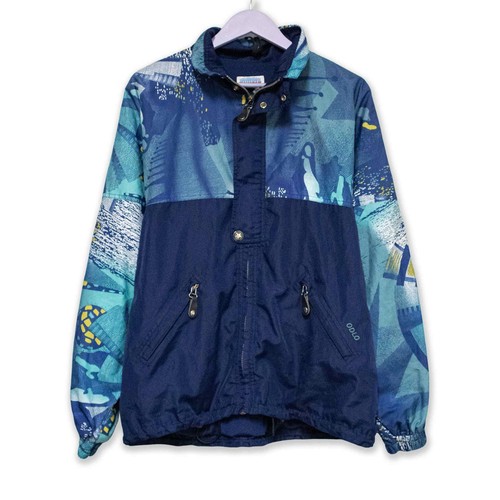 Anorak vintage bleu foncé - foncé, à
