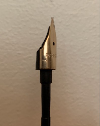 Parker fountain pen - pen, nib