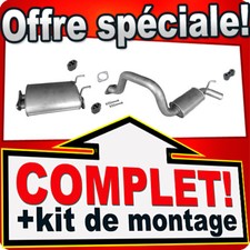 Ligne pot d'échappement pour