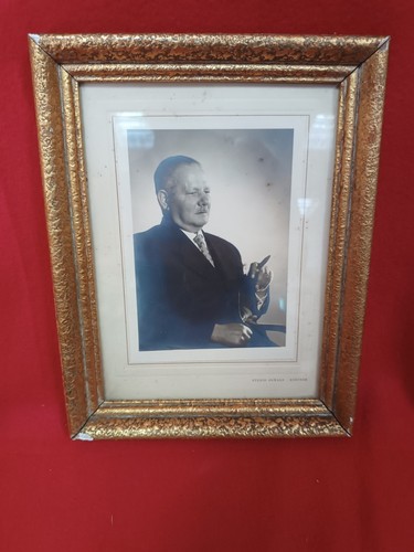 Cadre photo vintage - doré, avec
