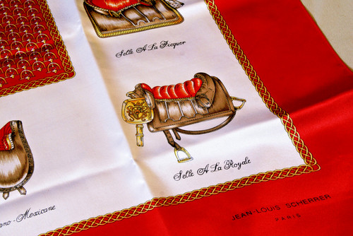 Grand foulard motif - ,