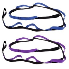 Corde de yoga à 8 boucles de