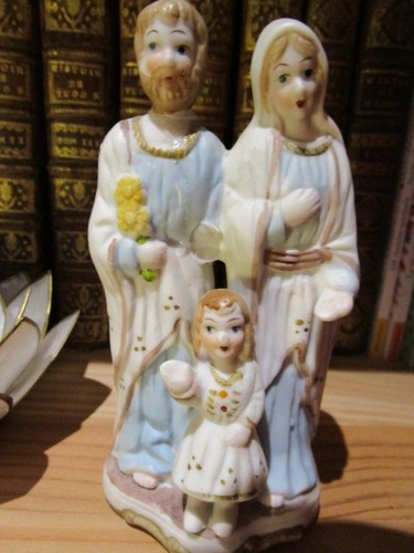 Statuette biscuit ancien xixe - statuette,