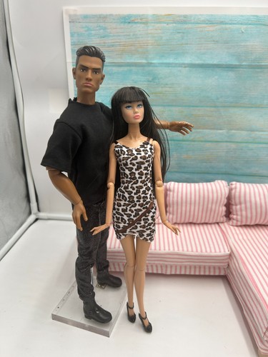 Salon pour barbie couple - salon,