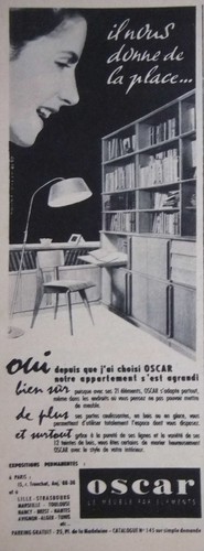 Publicité 1955 oscar nous - publicitÉ,