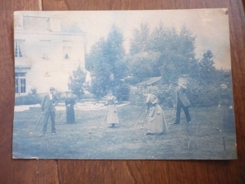 Cyanotype photo ancienne - cyanotype,