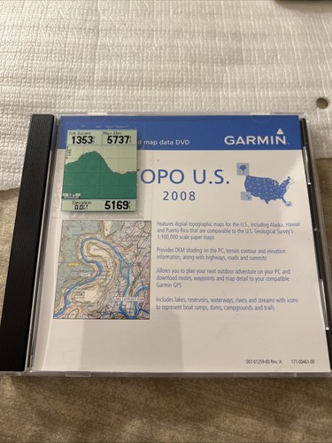 Garmin gps topo 2008 - gps,