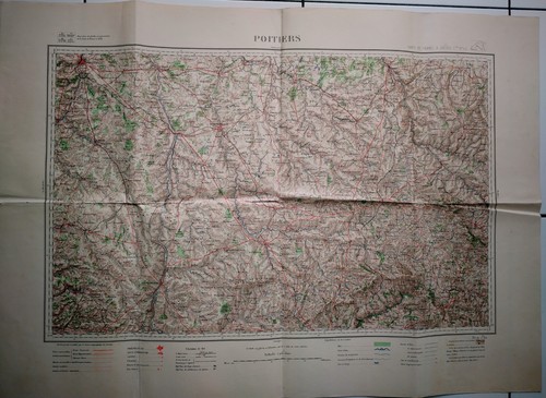 Carte état major service - major,,