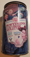 Boite en métal vintage Chupa Chups (2000) - RARE - SOFTDRINK LOLLIPOPS !