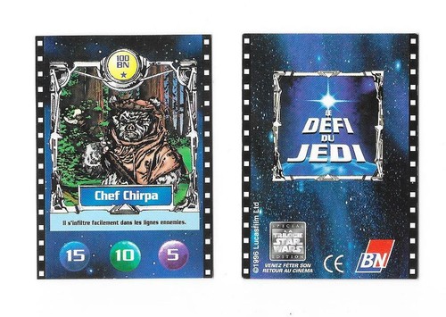 Carte défi jedi - bn, chef