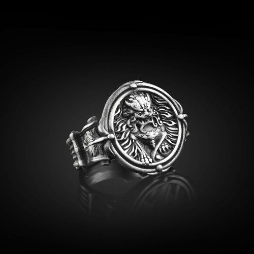Bague chevalière homme pinky - bague,