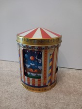 Boîte A Gâteaux Métallique.  Carrousel Musical . Neuve