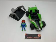 ♠️PLAYMOBIL - Voiture Course -à Traction Avec Pilote - À Voir ♠️