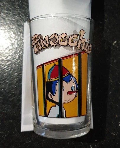 Verre moutarde pinocchio - verre, a