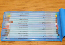 vintage LOT 12 CRAYON gras aquarelle BEROL VERITHIK england Colouring Pencils