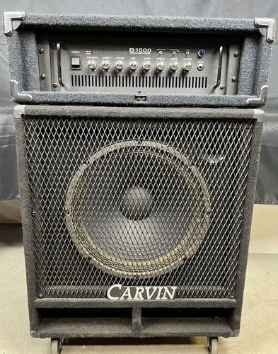 Carvin b1500 bass amp - bass, &
