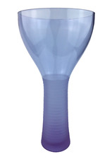 Vase en verre coloré