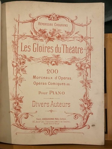 Les gloires théâtre - gloires, du