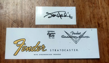 FENDER stratocaster jimi hendrix "monterey" HEADSTOCK LOGO FENDER STRATOCASTER