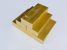 Laiton En Lingots 250g, 500g Et 1kg Ms58 CuZn39Pb3, Pour Messing-Guss