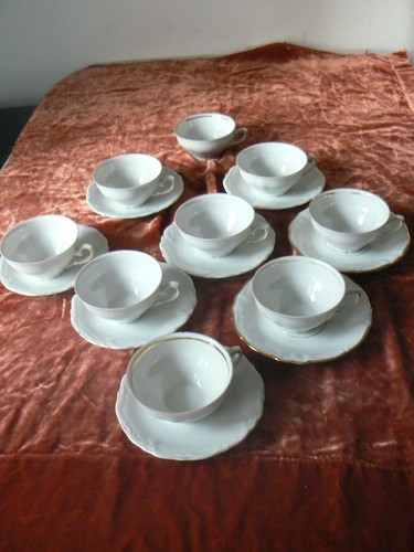 Soucoupes 9 tasses - soucoupes,