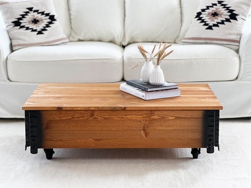 Table basse coffre - basse, de