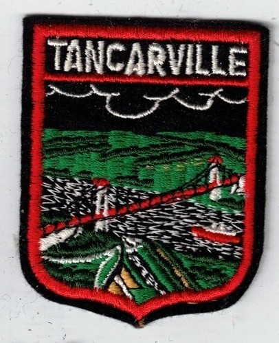 Ecusson brode tancarville - ecusson,