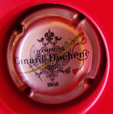 capsule de champagne canard-duchéne    n°59 (rosé-violacé)   cote 14€