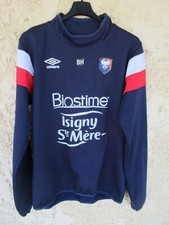 Maillot Sweat training S.M CAEN 2019 2020 porté par Baptiste HAMID shirt UMBRO L