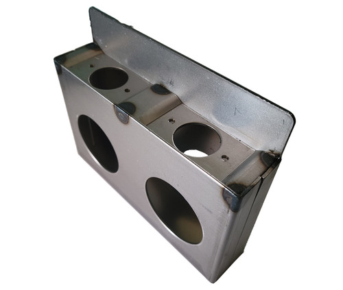 Double hole weldable - hole,