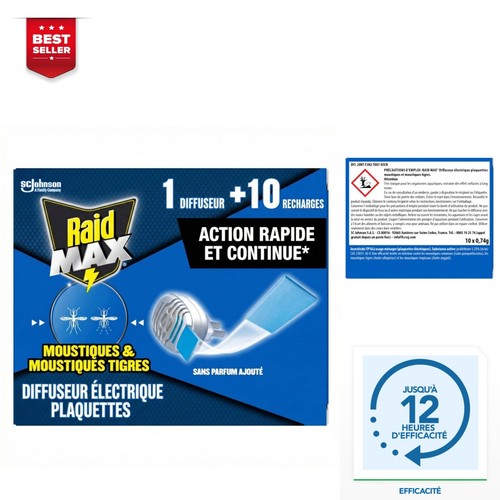 Raid max diffuseur électrique - max,