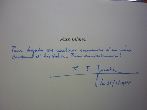 Dedicace jacobs blake - ,