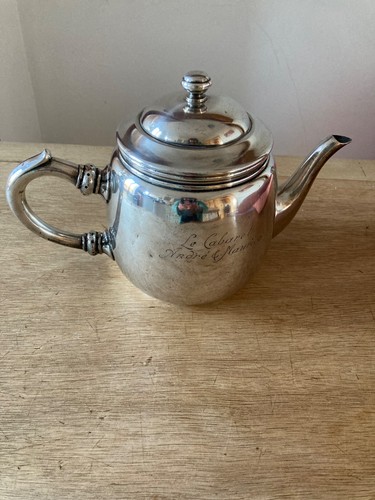 Théière vintage métal - théière,