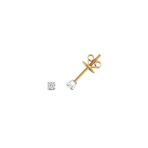 Boucles oreilles solitaire - d'oreilles,