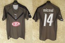 Maillot GIRONDINS DE BORDEAUX vintage MICOUD shirt CHAMPIONS LEAGUE trikot kaki