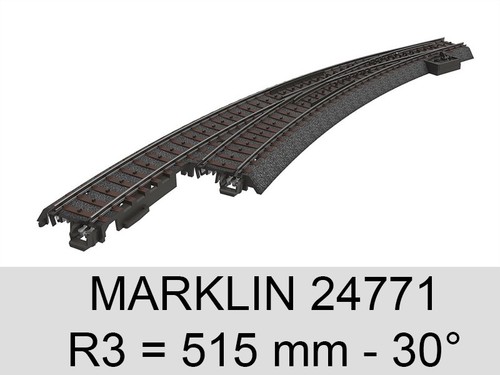 Marklin aiguillage courbe - aiguillage,