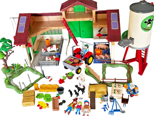 Playmobil grande ferme moderne - grande,
