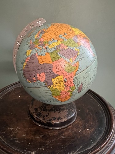 Globe terrestre vintage - terrestre, tole