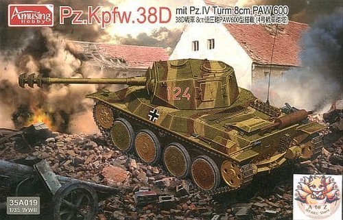 Amusing hobby pz 38d - 1/35, pz.38d
