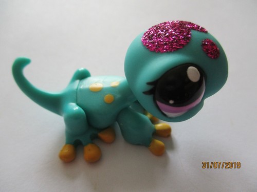 Petshop lezard paillete - petshop,