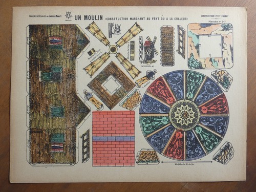 Maquette papier moulin - papier,