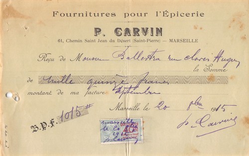 1915 fournitures pour - fournitures,