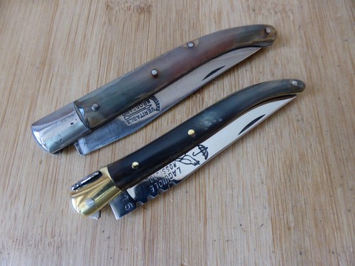 Lot anciens couteaux - , pliants
