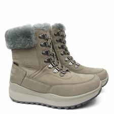 BOTTES À LACETS G-COMFORT POUR GRAND FROID ET VERGLAS, EN VÉRITABLE CUIR DE YA