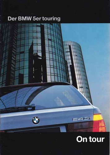 Catalogue brochure bmw serie - catalogue, 5