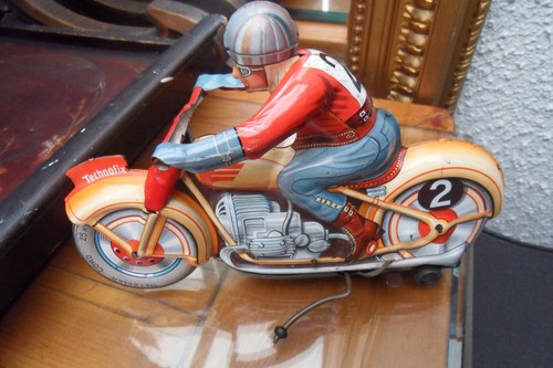 Jouet ancien moto technofix - ancien,