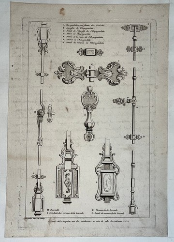 Serrure espagnolette eau - espagnolette, forte